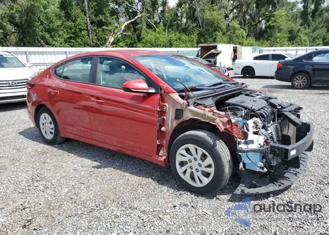 2019 Hyundai Elantra Se from USA, damaged, VIN 5NPD74LF5KH474830